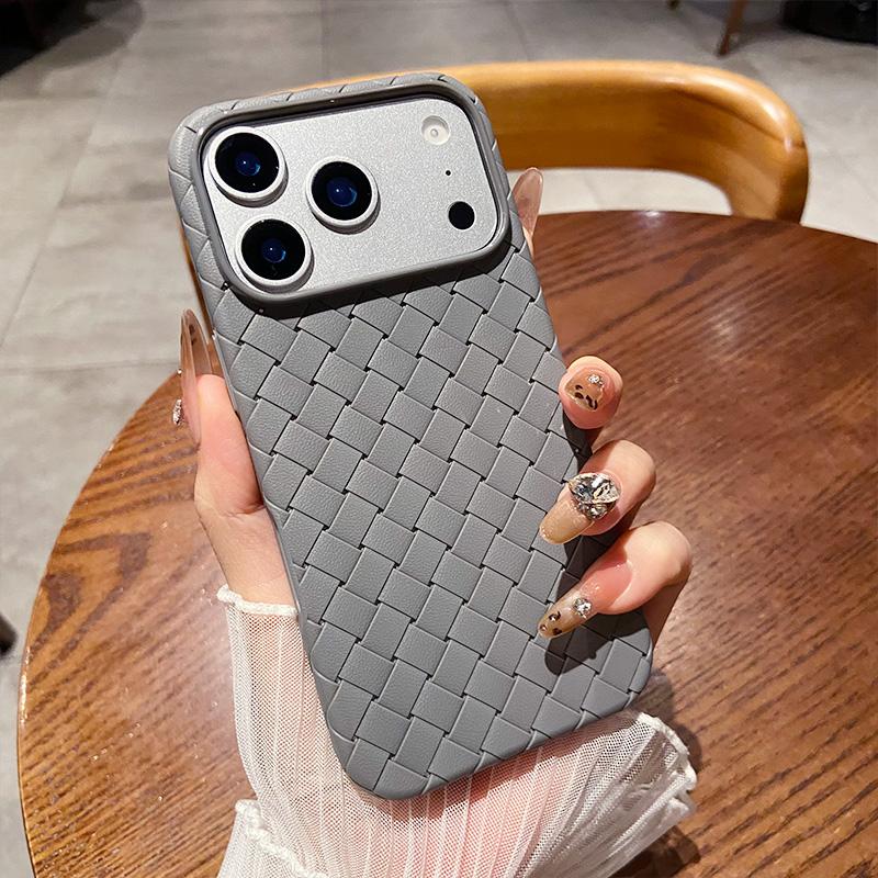 Luksusowe odporne na wstrząsy etui do IPhone 17 Air 16 15 14 13 Pro Max Oddychająca chłodząca plecionka z siatki Miękkie silikonowe etui do IPhone 16Pro