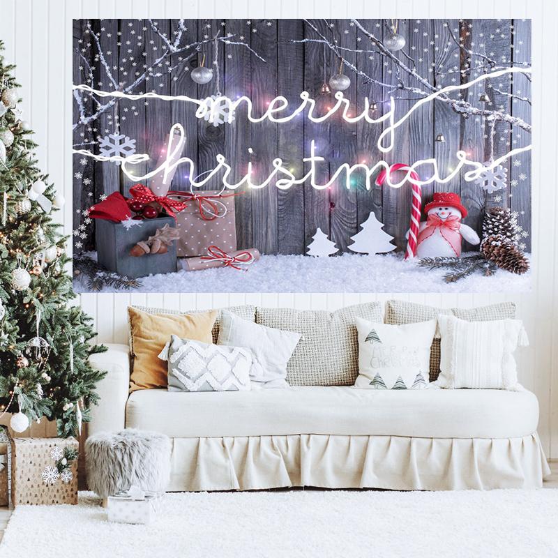 Kellemes Karácsonyi Háttér Díszek Otthonra Karácsonyi Díszek Zászló Navidad Noel Natal Ajándékok Új Évi Fotó Háttér