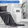 Portable Air Conditioner Window Vent 150cm AC Exhaust Hose Universal Coupler Adjustable Window Seal Universal Duct ExtensionPipe