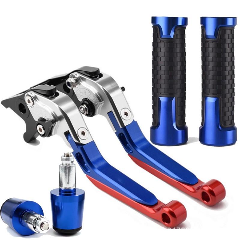 CNC Aluminum Brake Clutch Lever Handlebar Grips End Caps Honda CBR929RR 2000-2001 Motorcycle Aftermarket Upgrade