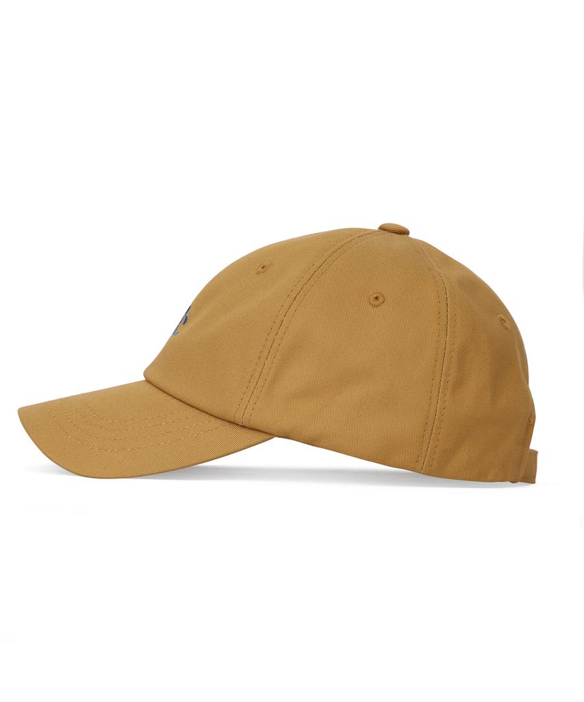 Eondeokeonteulol Cotton Logo Ball Cap Serif Udc / Authenic B B / Mud Yellow