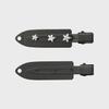 No.543 [black] SURFBOARD CRYSTAL STAR HAIR PIN