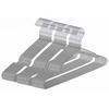 Set of 30 Non-Slip Hangers, PVC with Special Rubber Coating to Prevent Sagging, Slim, Lightweight, Stylish, Non-Slip, and Non-Slip Clothes Hangers for