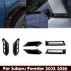 Per Subaru Forester 2024 2025 2026 Sfiato Aria Parafango Laterale Anteriore Foglia Pianta Rivestimento Montante C Copertura Angolare Lunotto Posteriore