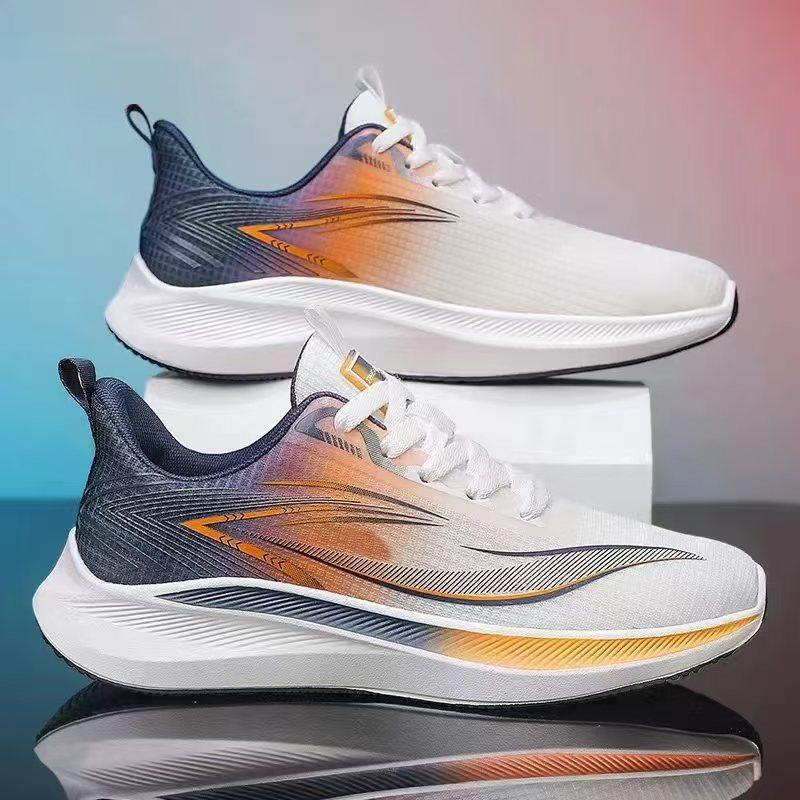 Chaussures de Course Eva Nouveau Mesh Respirant Sports Polyvalent Tendance Mode Adolescente Décontracté Chaussures pour Homme Assortiment de Couleurs