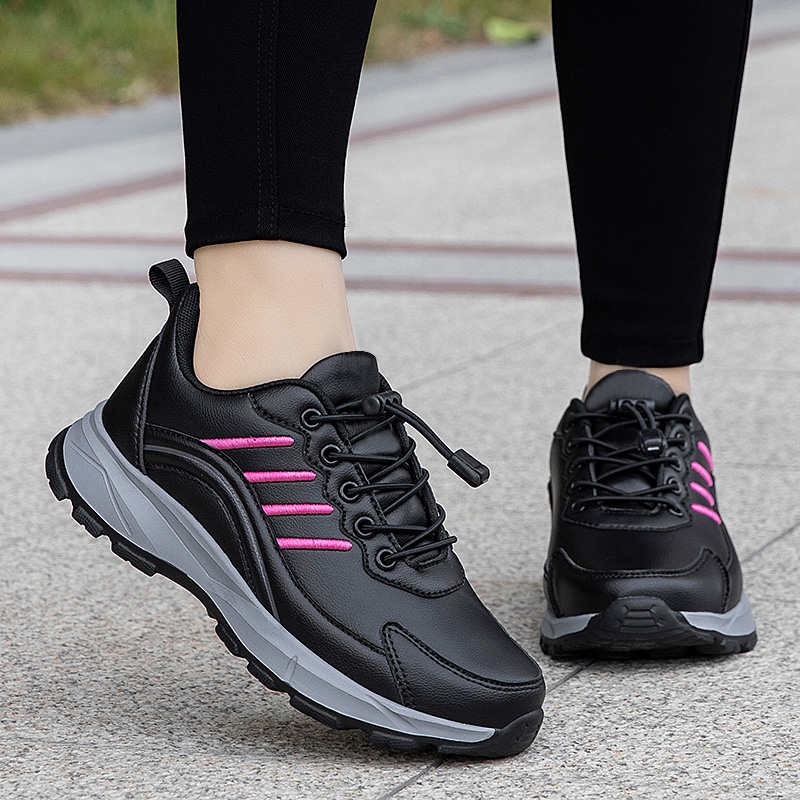 Mode Synthetisch Leer Met Veters Dames Sport Wandelsneakers Voor Dames Luxe Schoenen Damesschoenen Model Deals Uniek High Tech