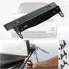 Universal Adjustable Carbon Carbon Fiber Pattern Car Racing Registration License Plate Frame Holder Bracket Auto Accessories