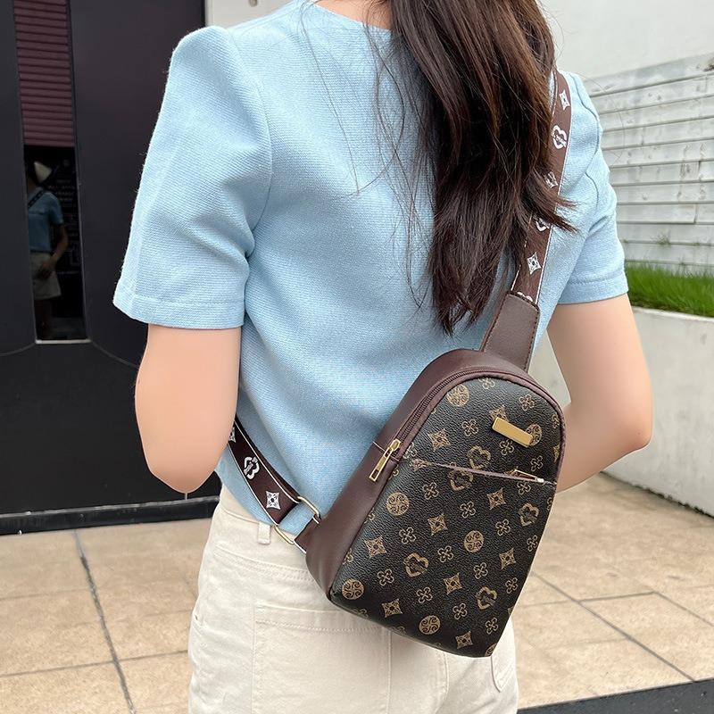 Breast Bag Women's Bag Print Bag Crossbody Bag