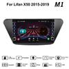 Per Lifan X50 2015-2019 Con Pulsante Manopola Android Auto Radio Lettore Multimediale di Navigazione Stereo GPS 2 Din 1 + 16GB
