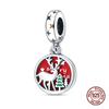 Christmas Charm Bead Components Bead Components Copper Metal Christmas Tree Snowman Elk Charm Bead Component Compatible With Authentic Original