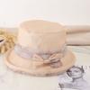 Sun Protection Uv Protection Sunshade Hat Fisherman Hat Vintage Women Bucket Cap Outdoor Shade Bucket Cap Breathable Bucket Hats Mesh Patchwork Hat