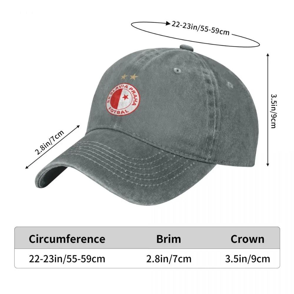 Sk Slavia Praha Fashion Baseball Cap Peaked Cap Mens Hat Womens Cap Visors