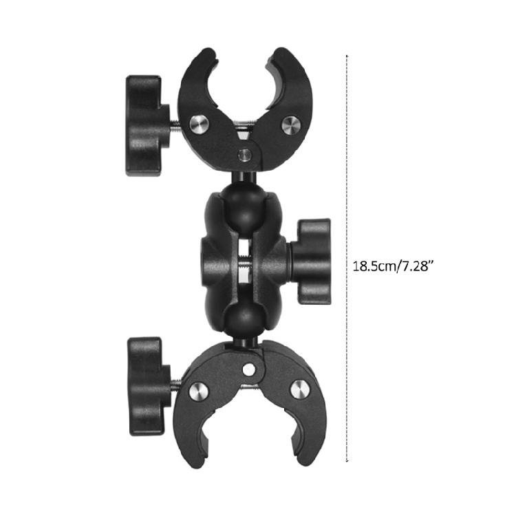 25mm Ballhead Double for Head Clamp Kit Motorcycle Double C Head