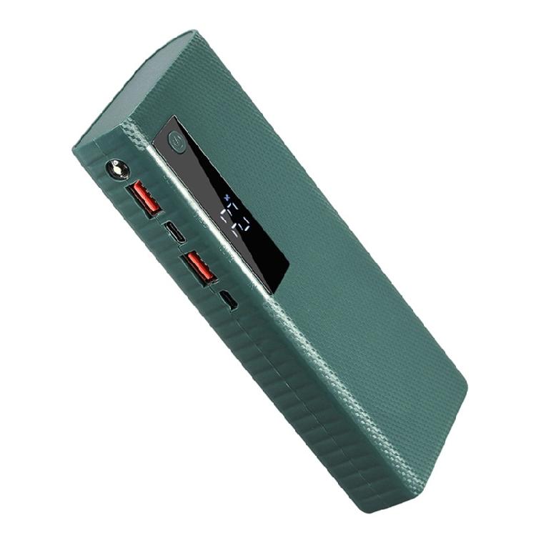 מארזי Power Bank עם תצוגת LED, קונכיות DIY, מארזי מטען סוללה 22.5W, תאורת LED