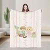 Precious Moments Blanket Travel Office Flannel Throw Blanket For Outdoor Warm Soft Custom Quality Bedspread Gift Idea