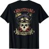 Legends Never Die Skull Motorcycle Shirt Biker Throttle T-Shirt