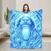 67 Six Seven Funny Meme Blanket Quality Warm Soft  Throw Blanket Winter Girls Boys Living Room Graphic Bedspread