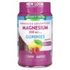 Magnesium with Enhanced Absorption, Natural Lemon Raspberry Flavor, Vegan Gummies, 60 Pieces