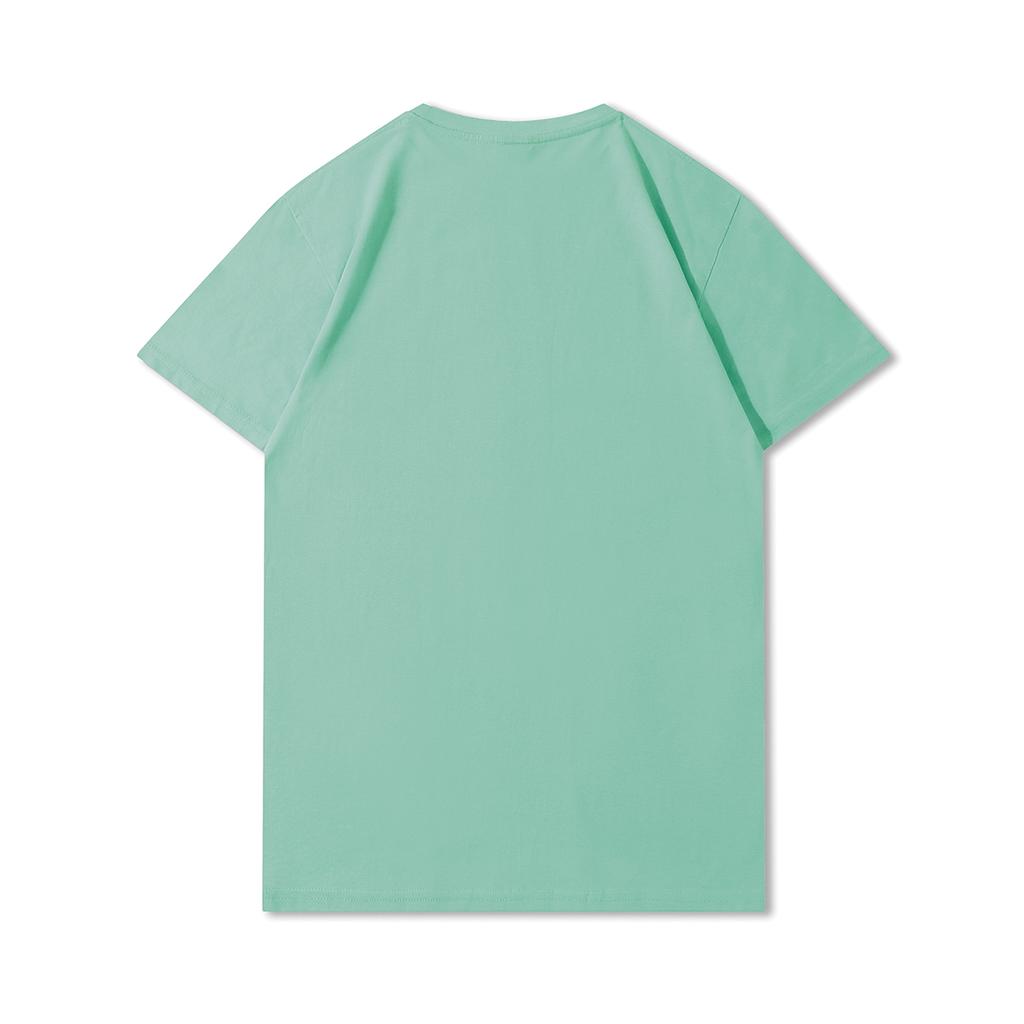 T-shirt d'été 100 % coton pour homme, couleur unie, décontracté, doux, grande taille S-3XL