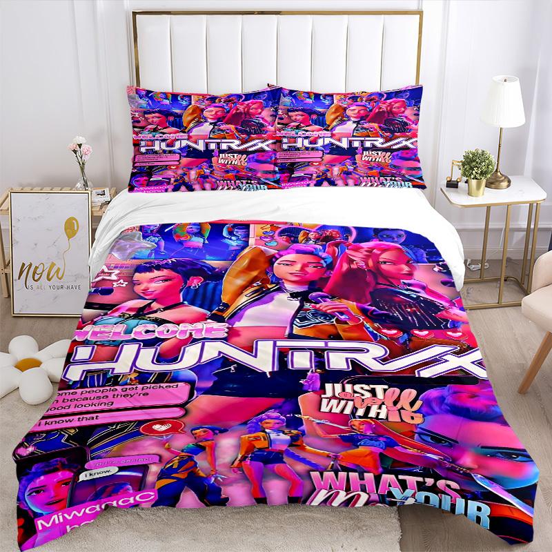 3pcs HuntRix Cover Set, 1 Cover + 2 Pillowcases (No Insert), Bedding for All Seasons, Bedding,Bedroom Decor Yy250922001