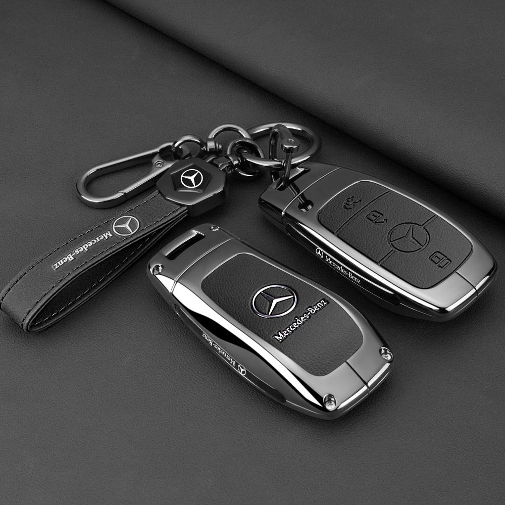 Coque de Clé Intelligente à Distance pour Voiture Sac pour Mercedes Benz Classe A C E S G GLC CLE CLA GLB GLS W177 W205 W213 W222 X167 AMG AX1