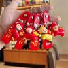 Cute Cartoon Red Sheep Keychain With Soft Wrist Lanyard And 3D Doll Perfect For New Year Gifts Bag Pendant Daily Use