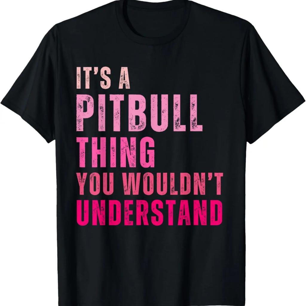 Het is Een Pitbull Ding Je Zou Het Niet Begrijpen Pitbull Vintage T-shirt
