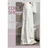 Pantaloni Patchwork di Pizzo Vintage Donna Estate Larghi High Street Gamba Larga Casual