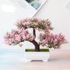 1Pc Kunstbloem Pijnboom Plant Foto Prop Bruiloft Thuis Bonsai Decor