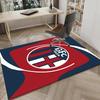 1PC Football Bologna Rug Game Carpet, Floor Mat for Bedroom Living Room Entryway Rug, Home Decor Idea Gift for Christmas Birthday