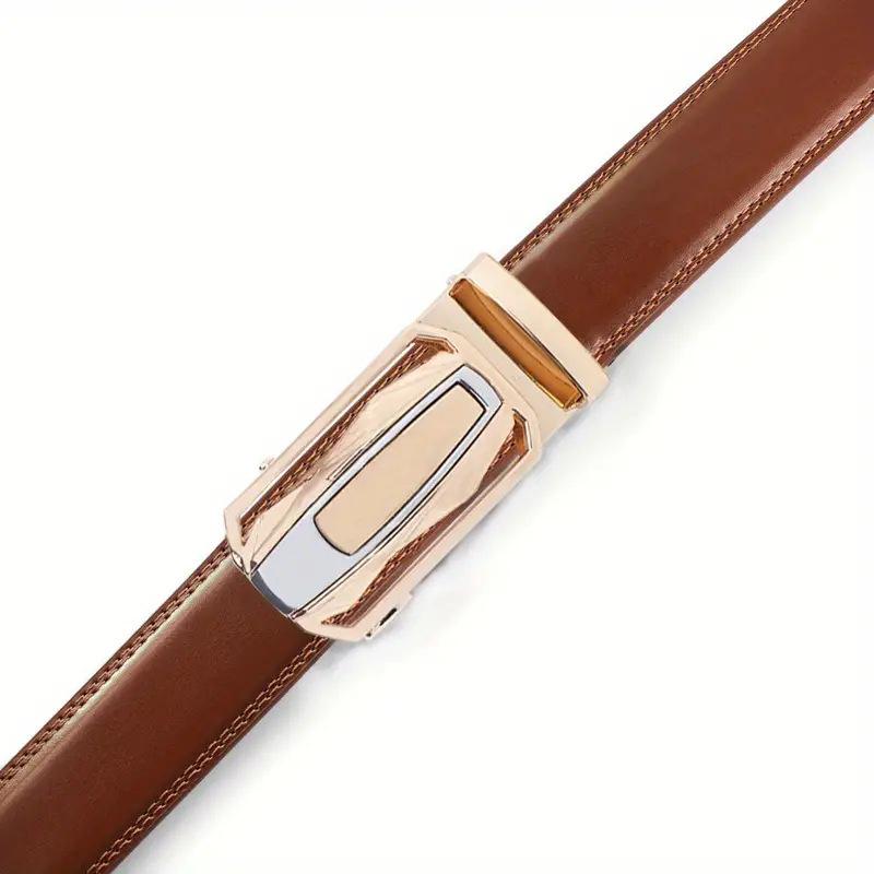 Men's Versatile Two-layer Cowhide Fashion Belt - Casual & Business Style for All Ages