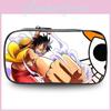 One Piece Luffy Anime Bedrukt Student Enkellaags Kantoorbenodigdheden Opberging Potloodtas Voor Jongens En Meisjes