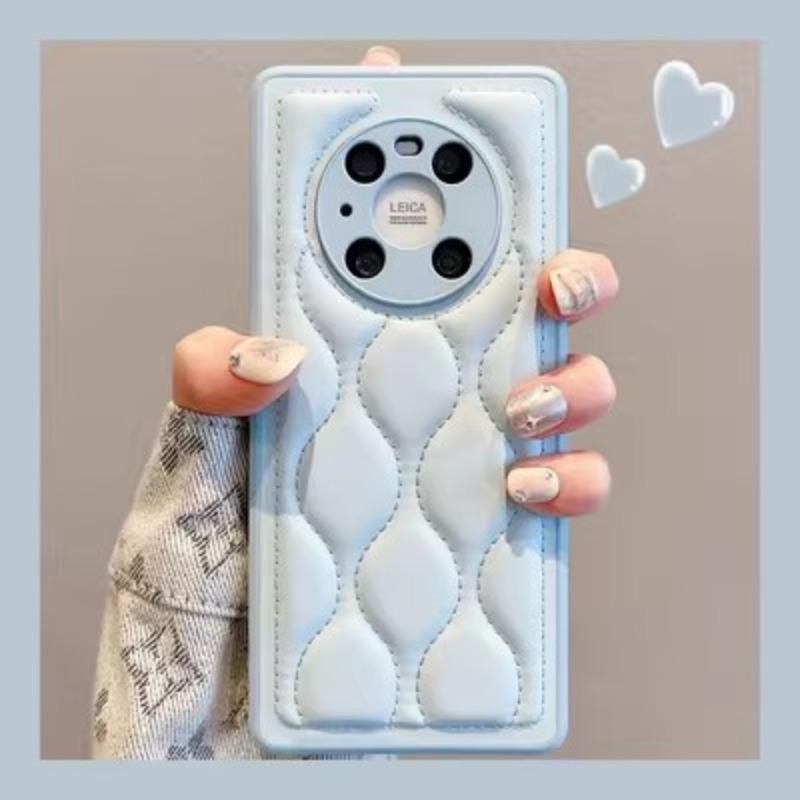 Skórzana kurtka puchowa, Pełny pakiet etui na telefon Huawei Mate60pro, Wstrząsoodporne etui ochronne P50Pro Nova11