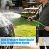Car Wash Nozzle High Pressure Gardening Irrigation Tool with Booster Nozzle Easy Installation Quick Attach Hose Nozzle