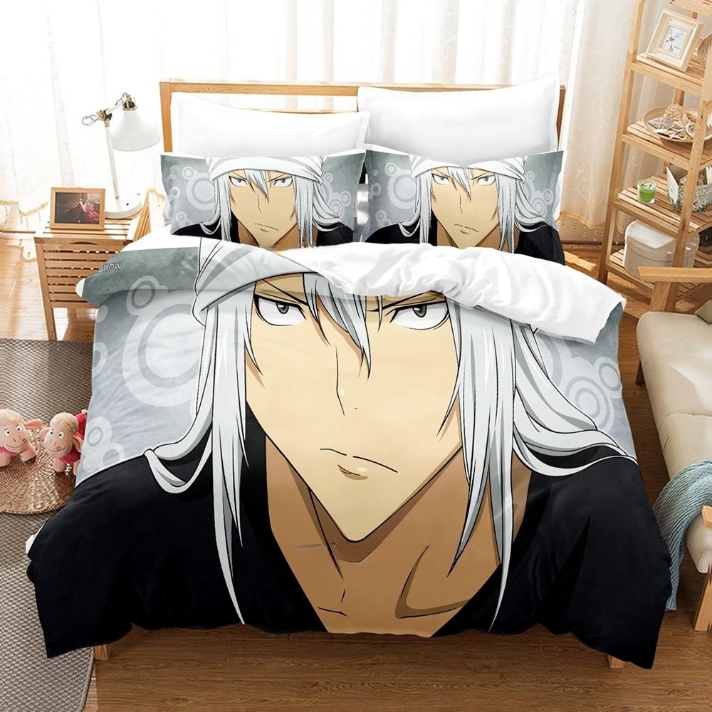3D Printing Anime With Bed Linen Collection Bakuman Bedding Collection Single Twin Full Queen King Size Bed Collection Adult Kid Bedroom Duvet Cove