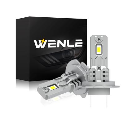 WENLE H7 LED Headlight, Compatible with New Vehicle Inspection, Explosive Light, 12,000 LM, 40