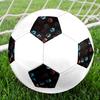 1PC Colorful Paw Prints Soccer Ball Size 5 Football Machine Sewn Indoor/Outdoor Universal Football W105