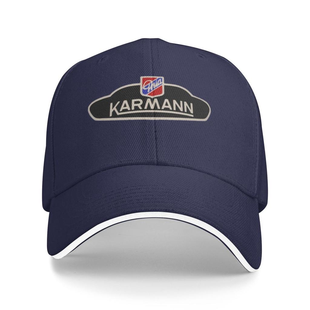 Karmann Ghia Emblem Baseballkappen Snapback Mode Baseballmützen Atmungsaktiv Lässig Kappe Outdoor Für Männer Und Frauen