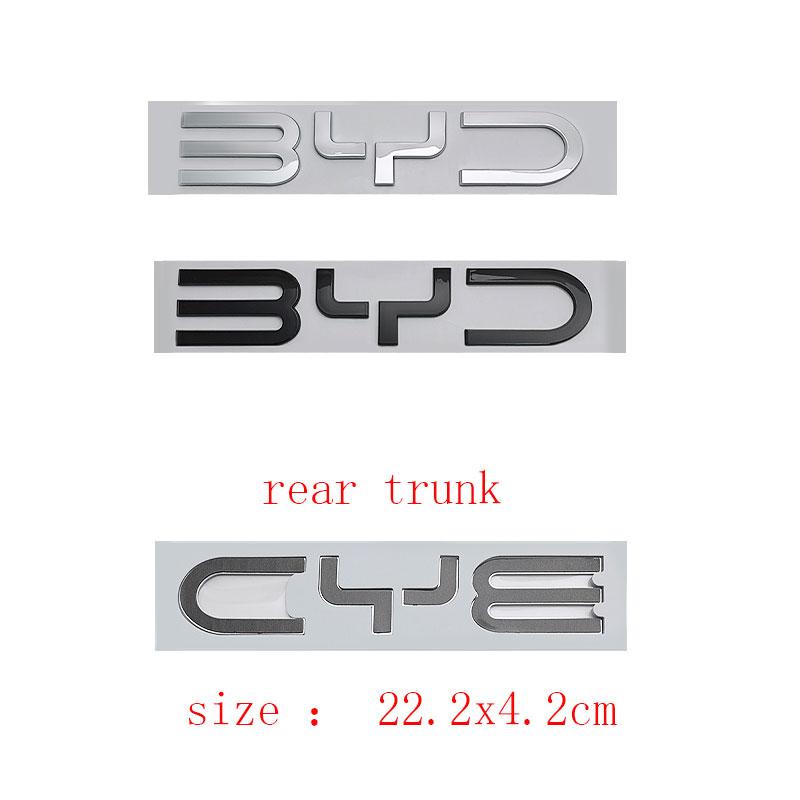 1 st BYD Seal Dolphin Surf framlogotypdekal Mås Sälar DMi bakre bagagelucka originalbildelar ombyggnads emblem märke bilmärkning