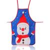 Christmas Decorative Apron, Fabric, Color Printing, Decorative Props, Waist, Cartoon, Christmas Costume