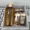 Kérastase Platinum Luxury Gift Set 5-Piece Repairing Shampoo 500ml Nourishing Dry Frizz Oil Control Volumizing for Fine Hair