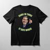 Hang In There It Gets Worse Anti Starmer T-Shirt Funny Meme Quote Retro Tee