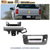 Nowy chromowany uchwyt klapy bagażnika z ramką Zestaw Do 07-14 Silverado Sierra GM1916106 V