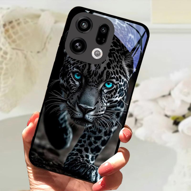 For OPPO Find X9 Pro Case FindX9 PLJ110 Tempered Glass Protective Back Cover For OPPO Find X 9 X9Pro Phone Shell Bumper Fundas