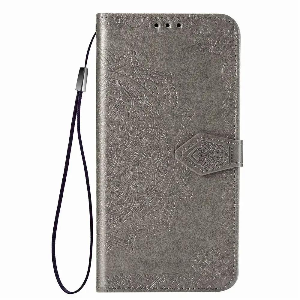 S25 S21 S 22 Ultra S23 S24 Mandala Leder Karten Geldbörse Hülle für Samsung S20 FE Flip Case Samsung Galaxy S22 Plus 25 S26 Abdeckung