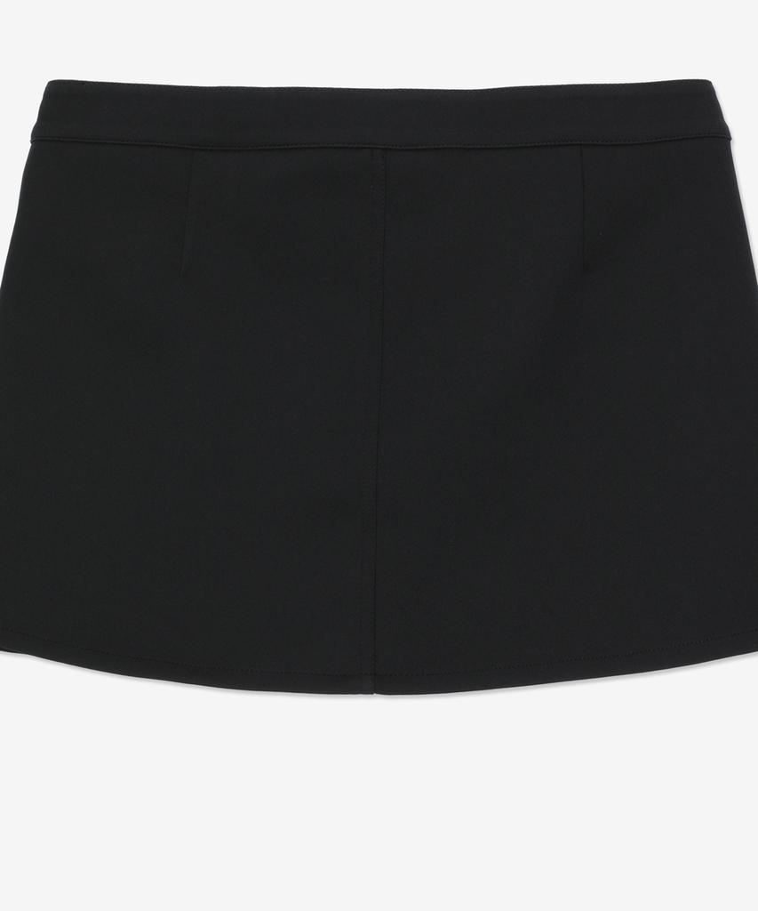 Curege Two-Pocket Twill Mini Skirt - Black / Vescju188Pl00079999