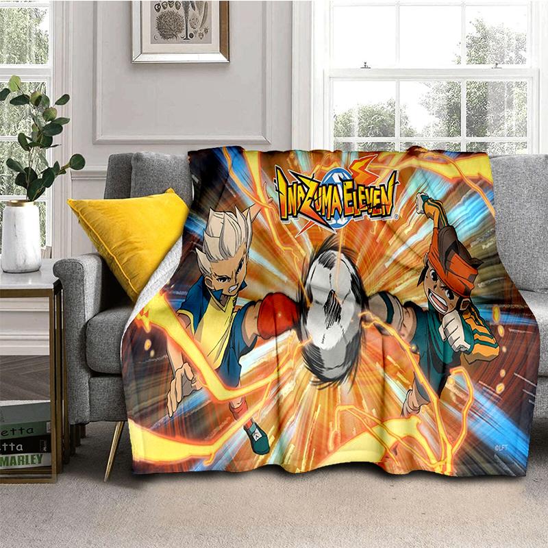 3D Inazuma Eleven Mark Evans Anime Multikas Pehme Palus Tekk, Flanellist Tekk Visketekk Elutoa Magamistoa Voodi Diivani Lastele
