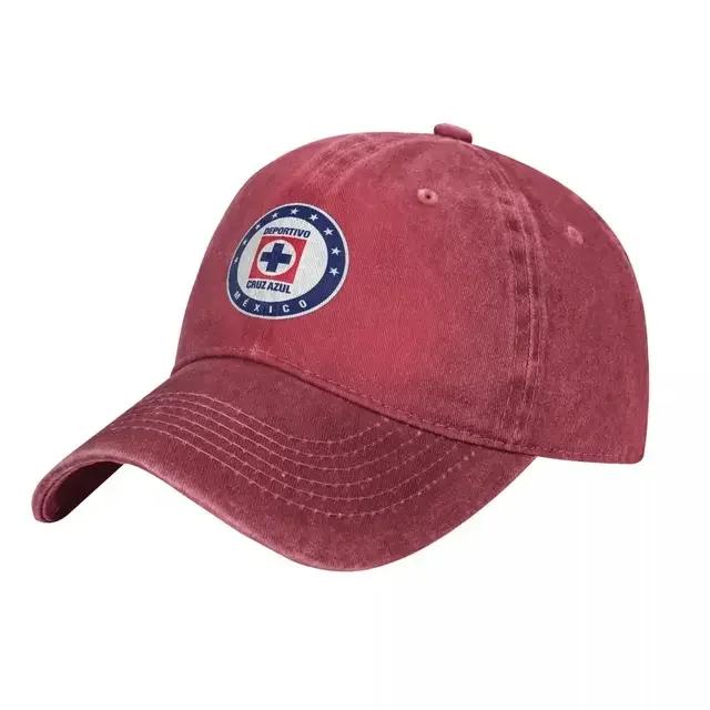 New Cruz Azul Futbol Club Baseball Cap For Men Cotton Hats Adjustable Hat Fashion Casual Cap Truck Driver Hat