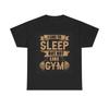 Herren- und Damen-T-Shirts Schlafen im Fitnessstudio