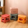 Folding Stool Small Chair for Fishing Plastic Portable Step Stool Home Train Outdoor Indoor Foldable Kid Chair